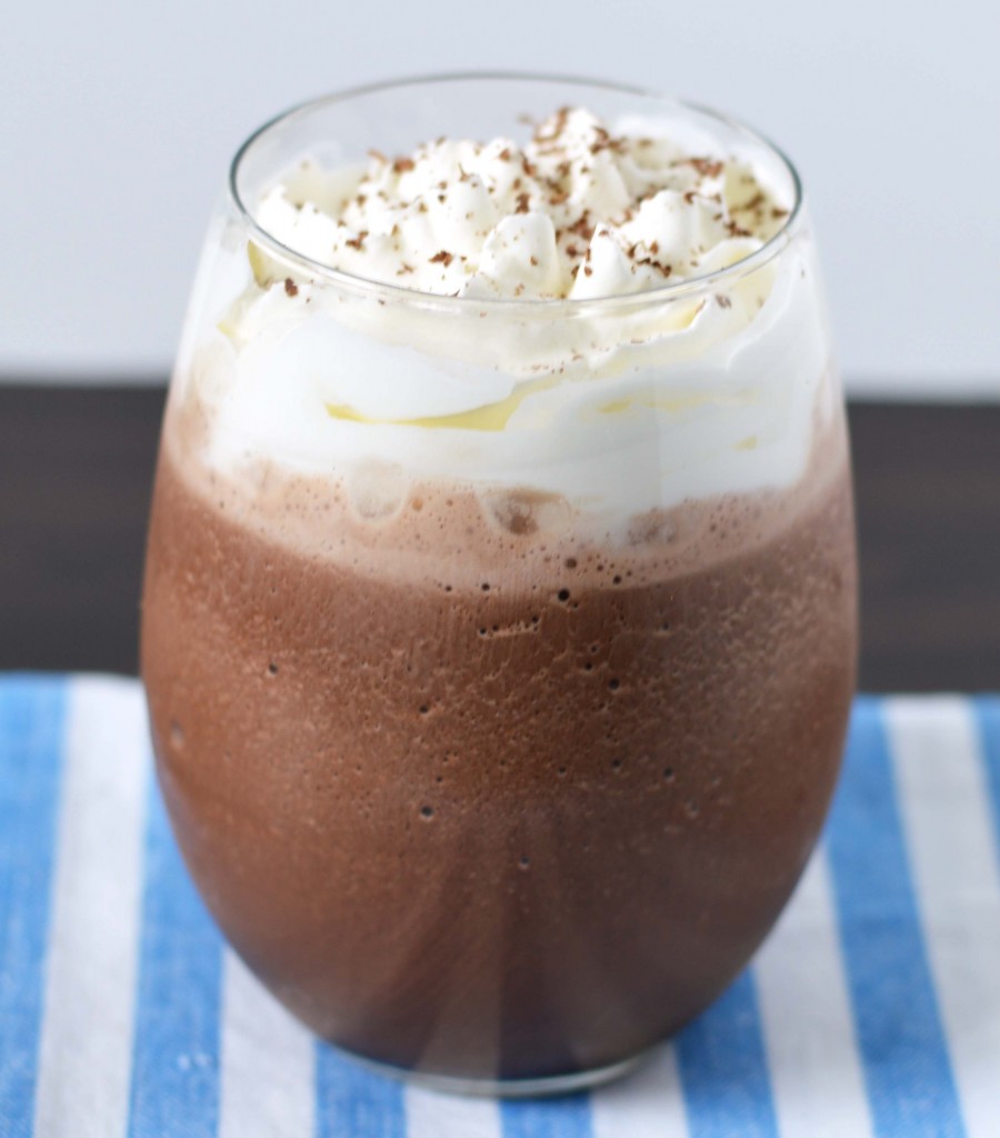 frozen hot chocolate