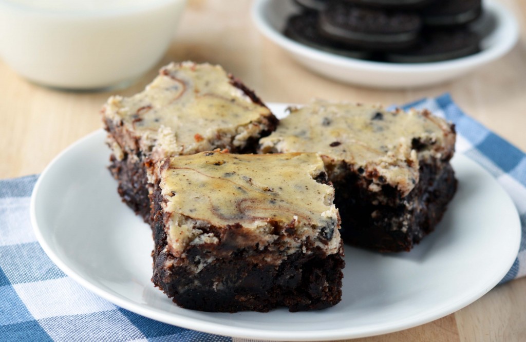 oreo cheesecake brownies