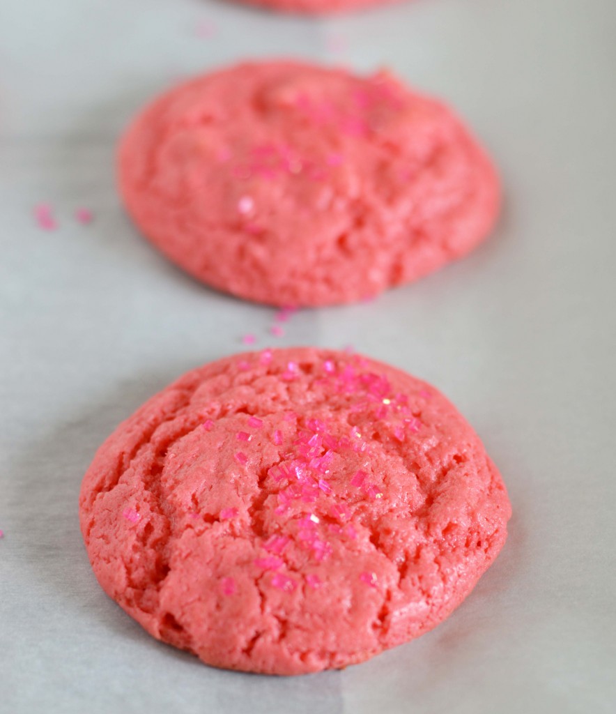 raspberry cheesecake cookie