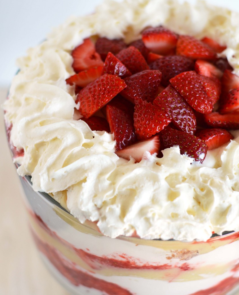 lemon berry trifle