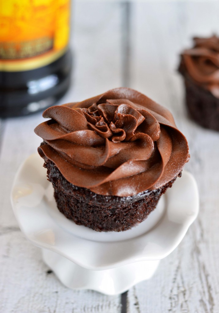 Chocolate Kahlua Cupcakes