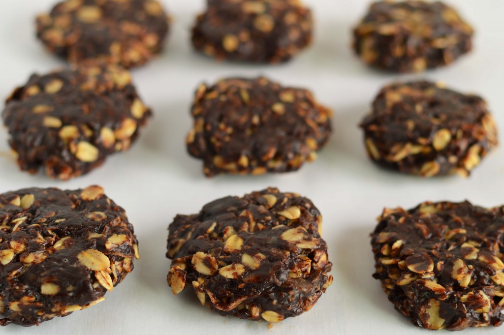 No bake chocolate peanut butter cookies