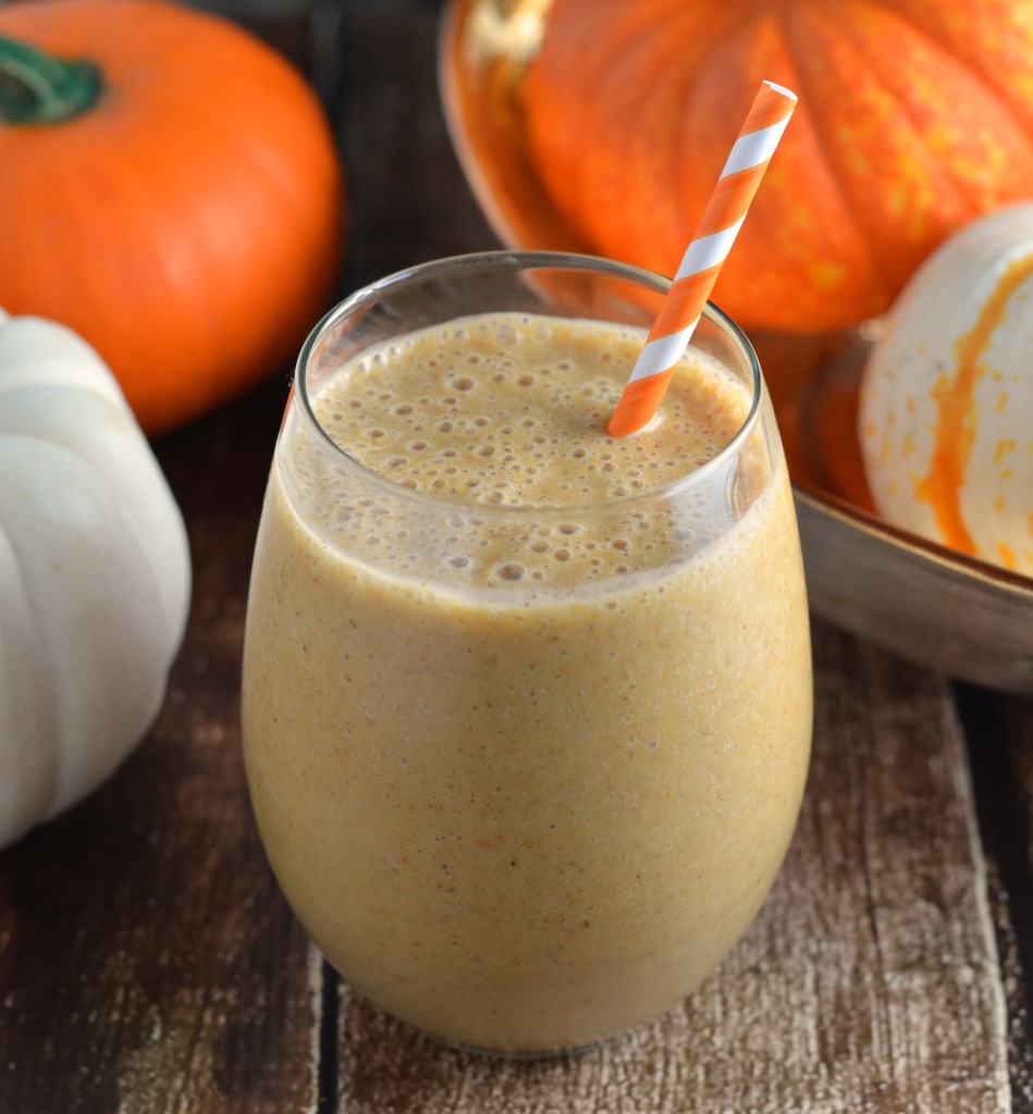 Pumpkin pie protein shake