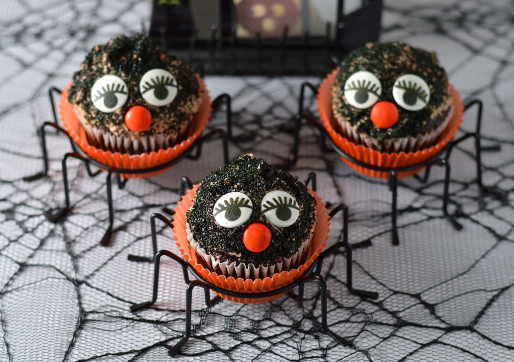 spider cupcakes