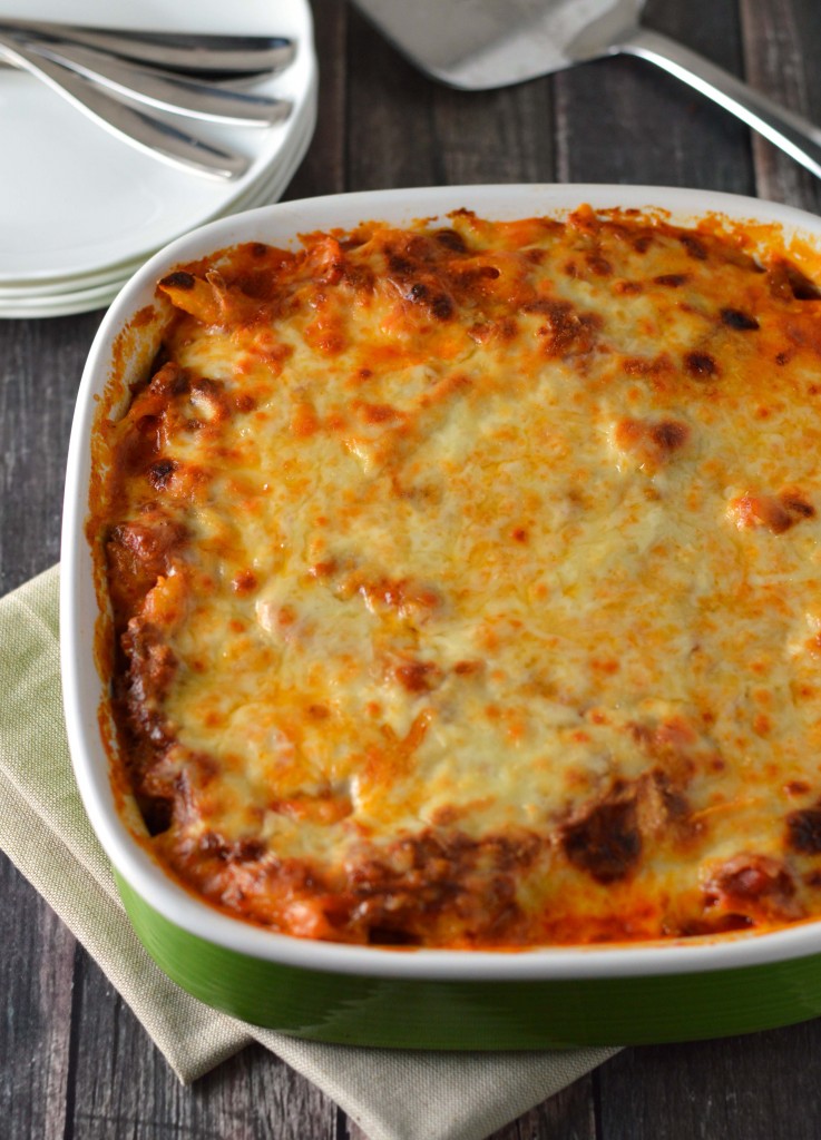 Layered baked Penne