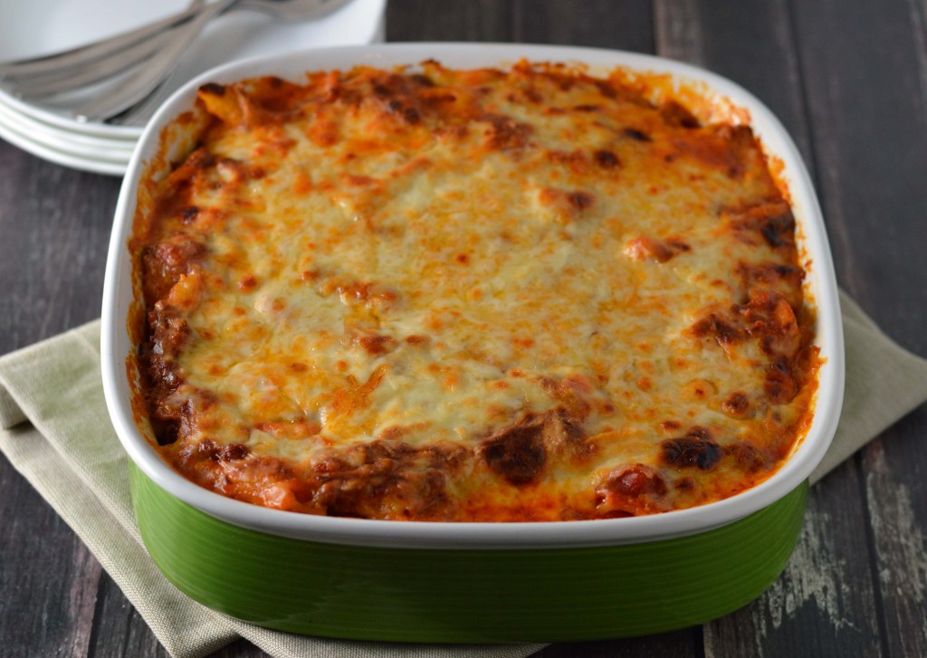 Layered baked Penne