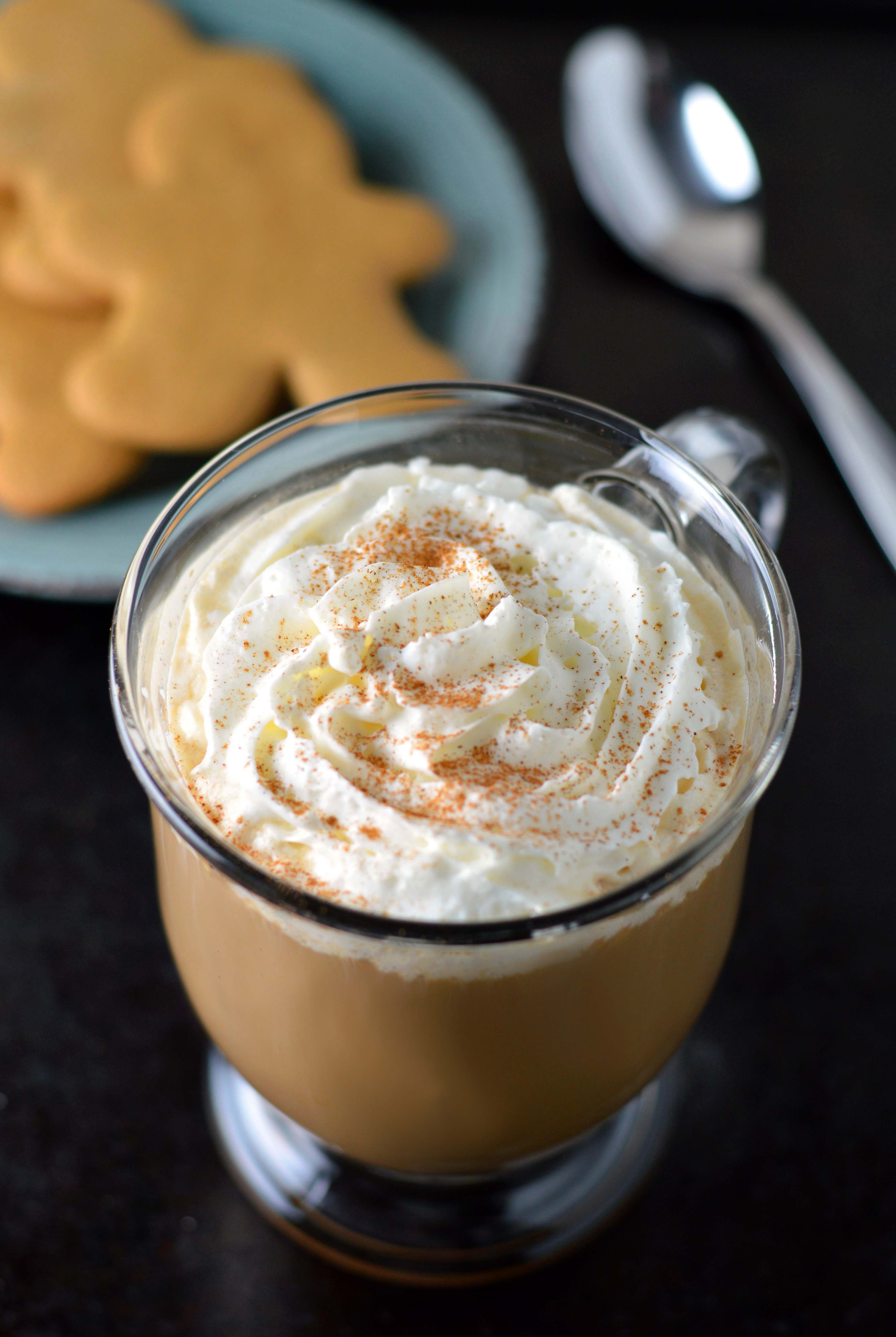 Gingerbread latte - Friday is Cake Night