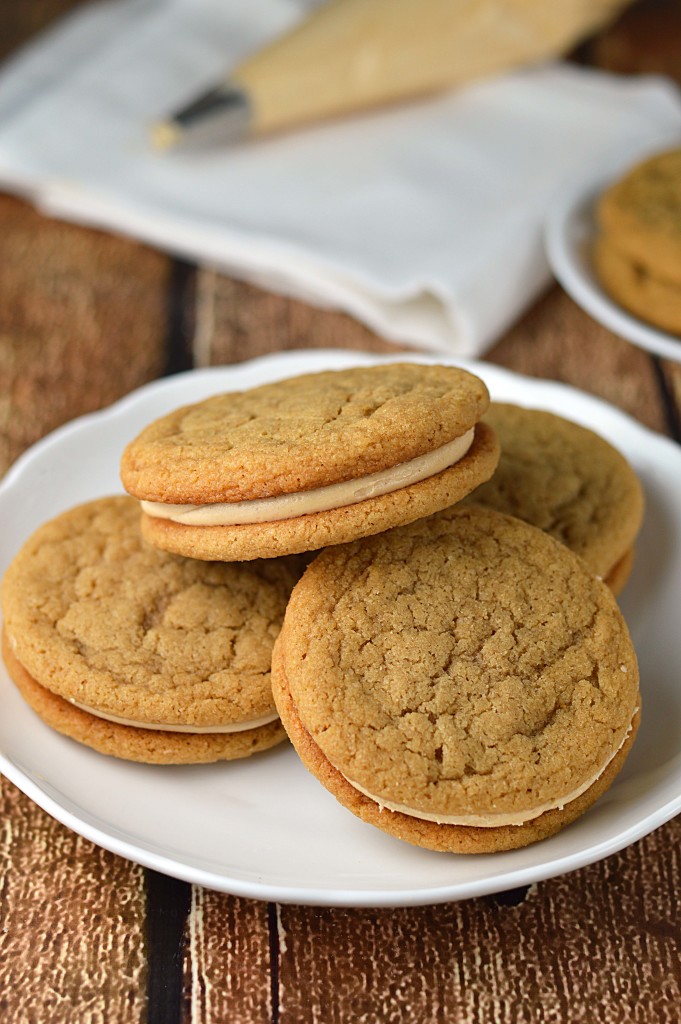 Peanut butter sandwich cookies