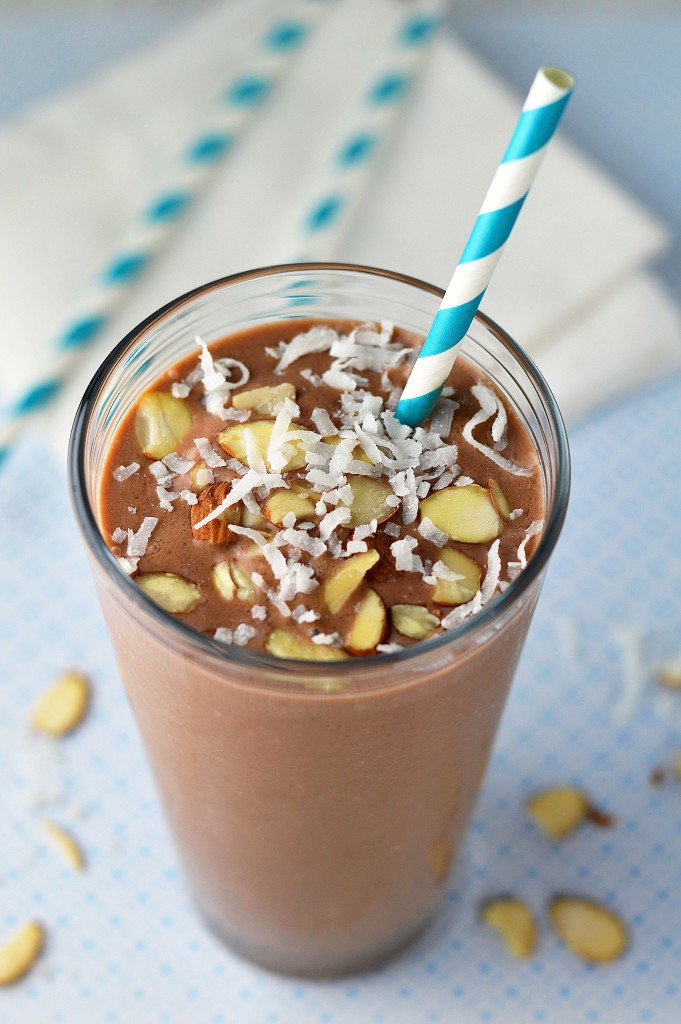 Skinny Almond joy shake