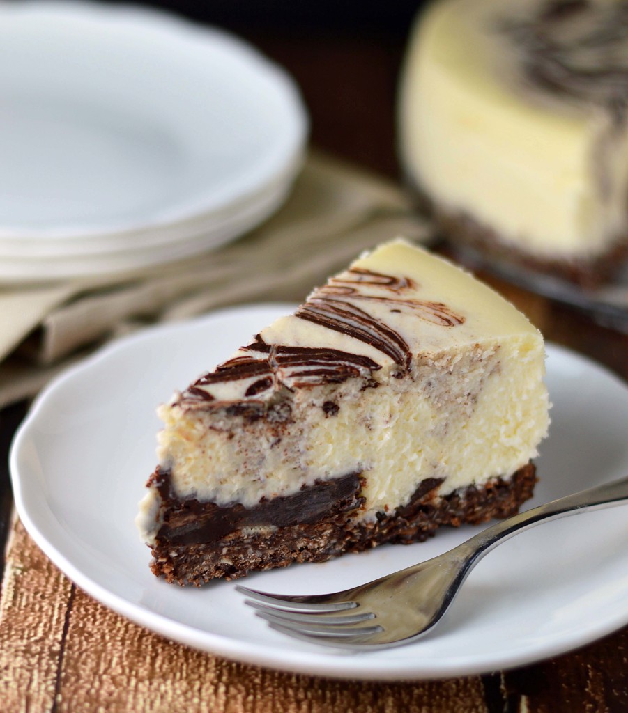 chocolate macaroon cheesecake