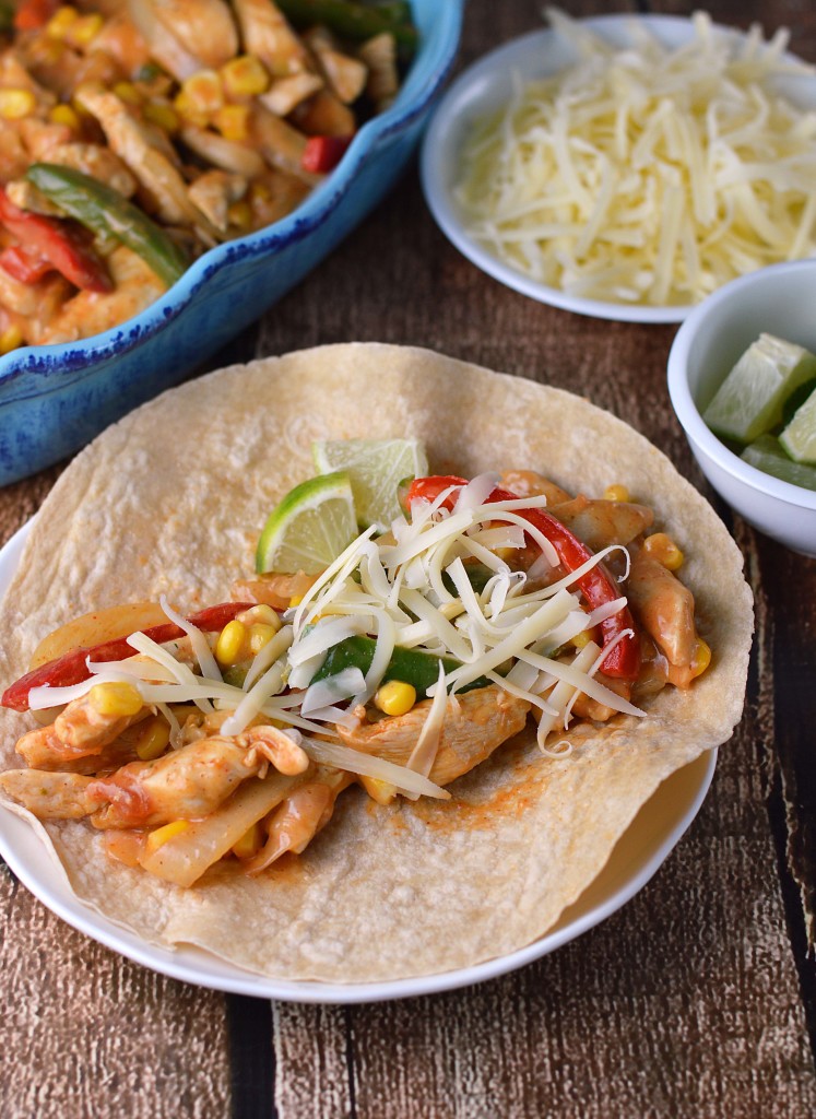 monterey chicken fajita