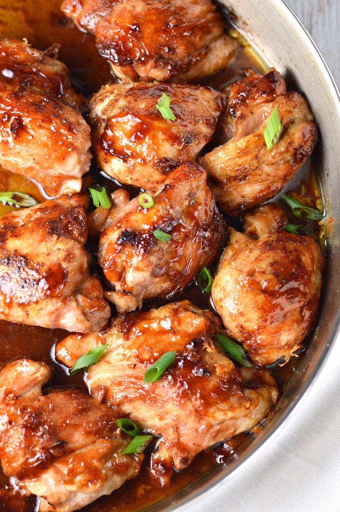 maple soy glazed chicken