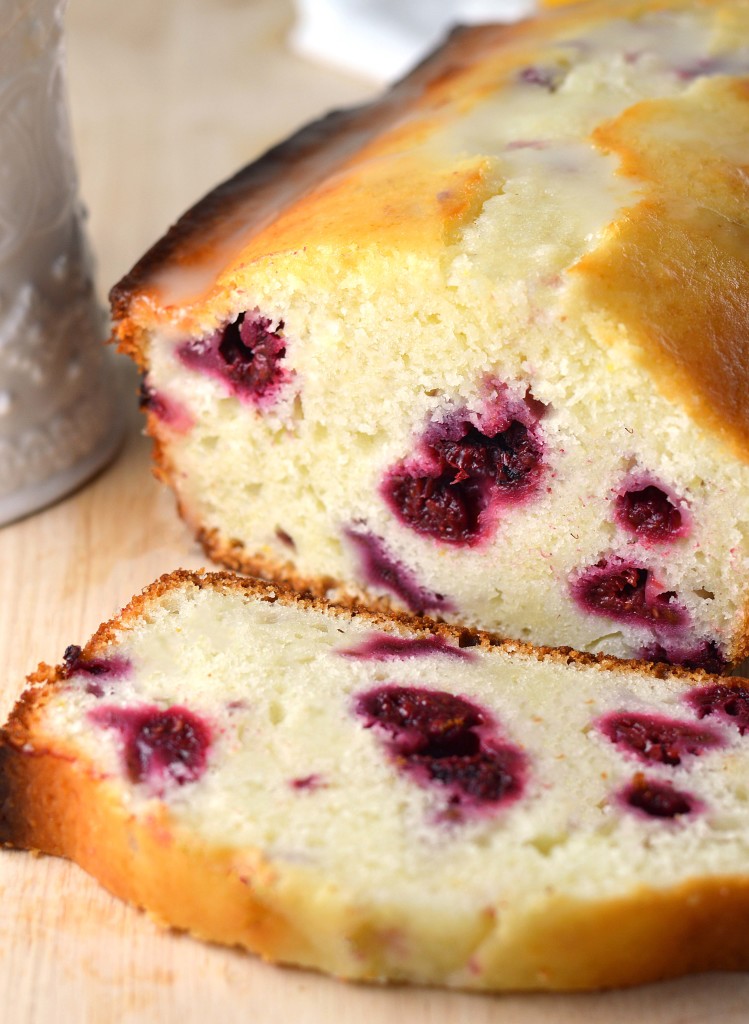 raspberry lemon loaf