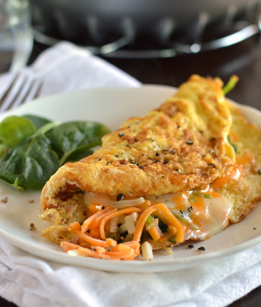 omelette with flare pan