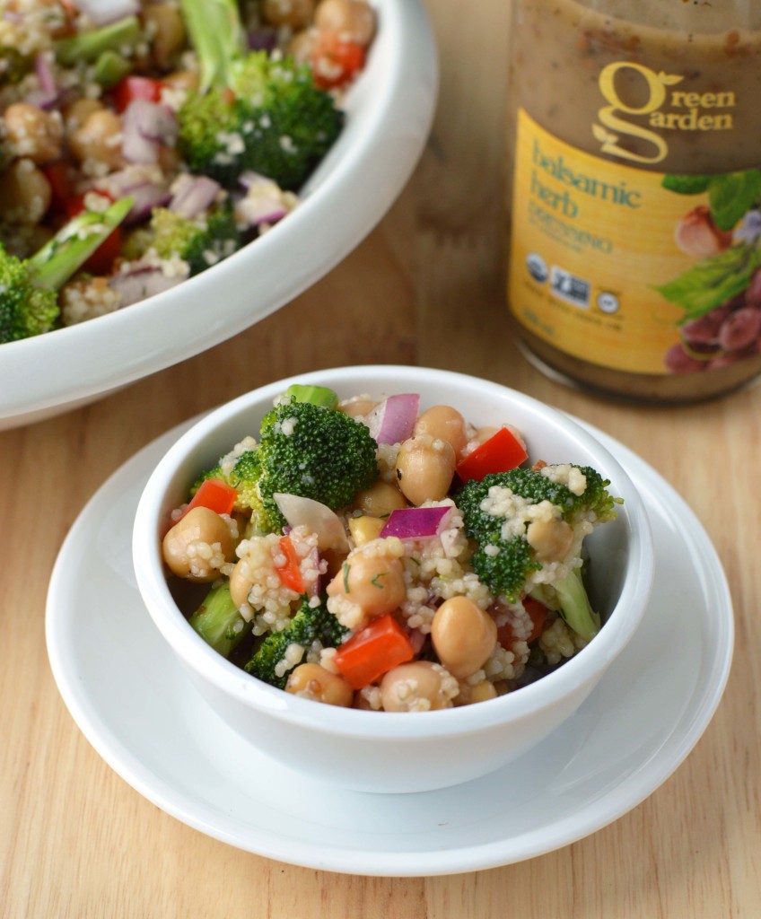 Herbed chickpea salad