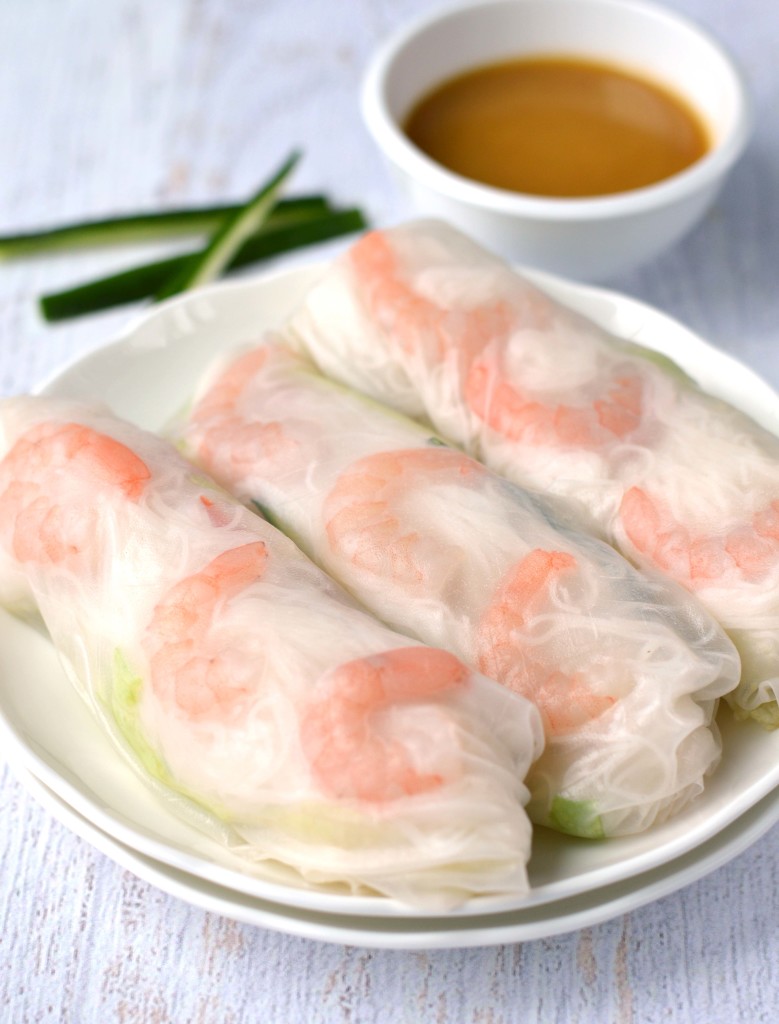 shrimp salad rolls