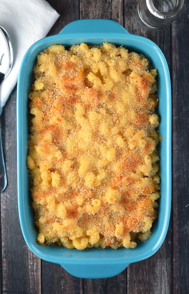 Butternut squash mac and cheese