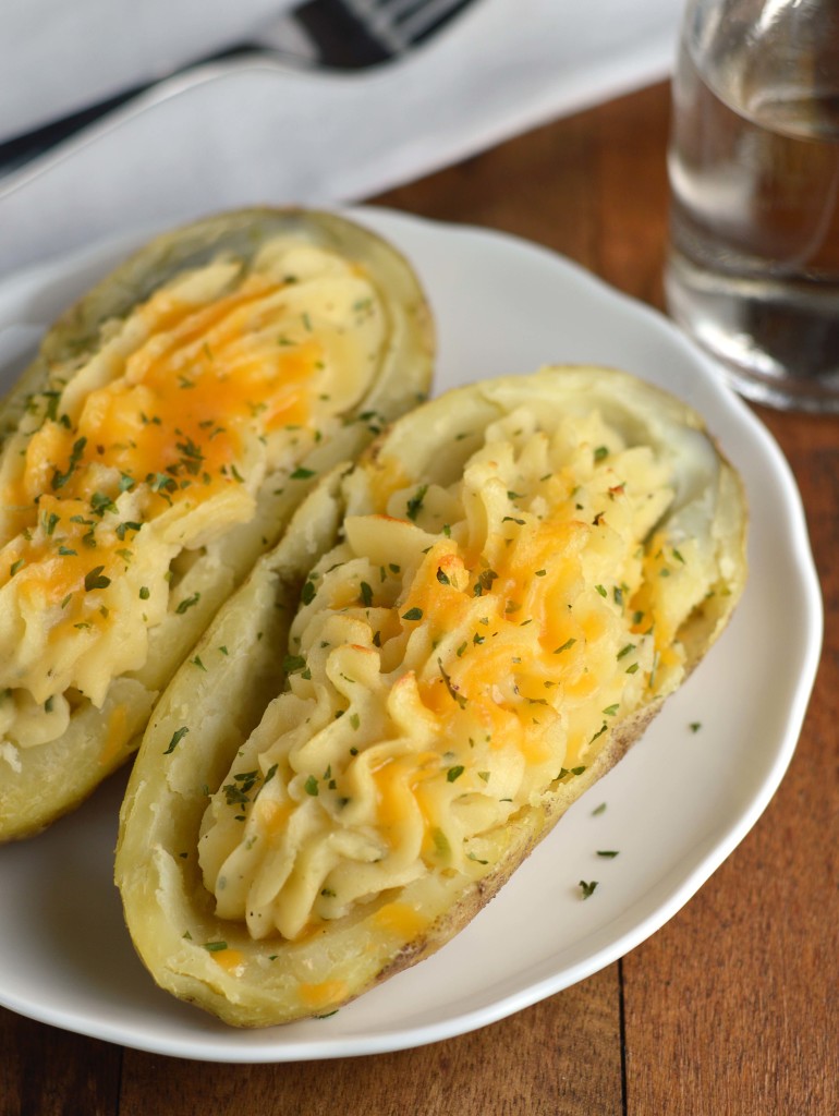 Twice baked ranch potatoes