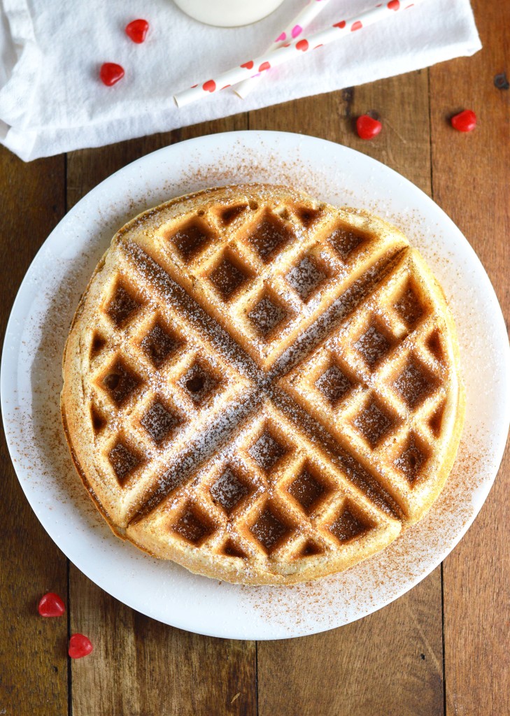 Overnight Cinnamon Swirl Waffles