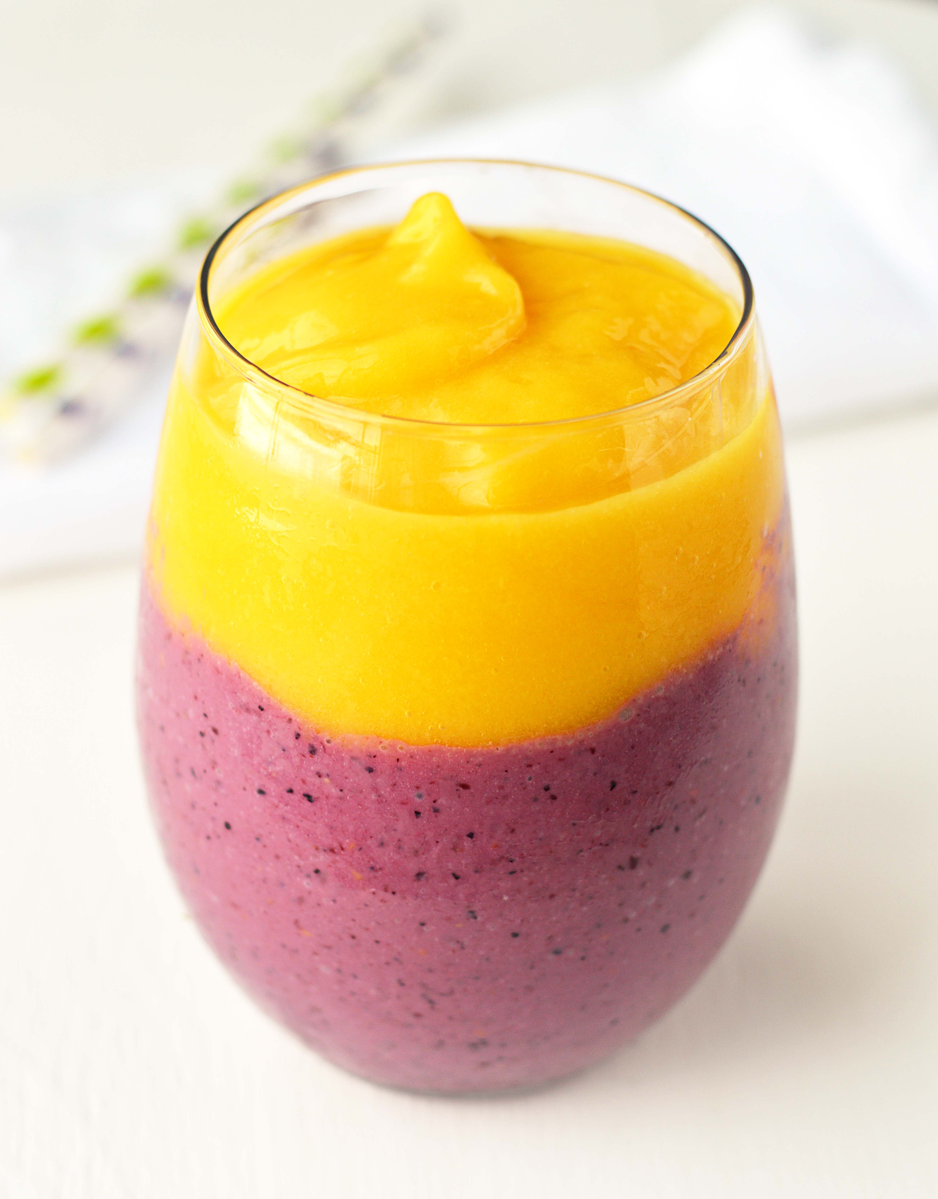 Tropical Mango Berry Smoothie - Friday is Cake Night
