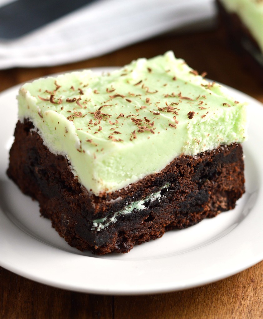 Mint Chocolate Brownies