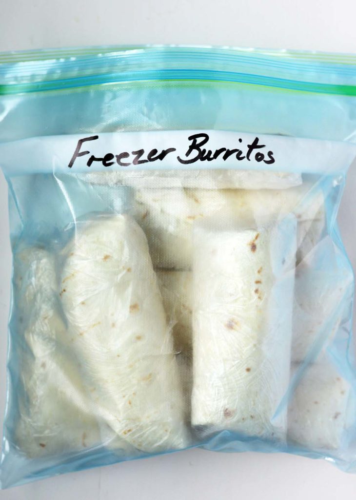 freezer burritos