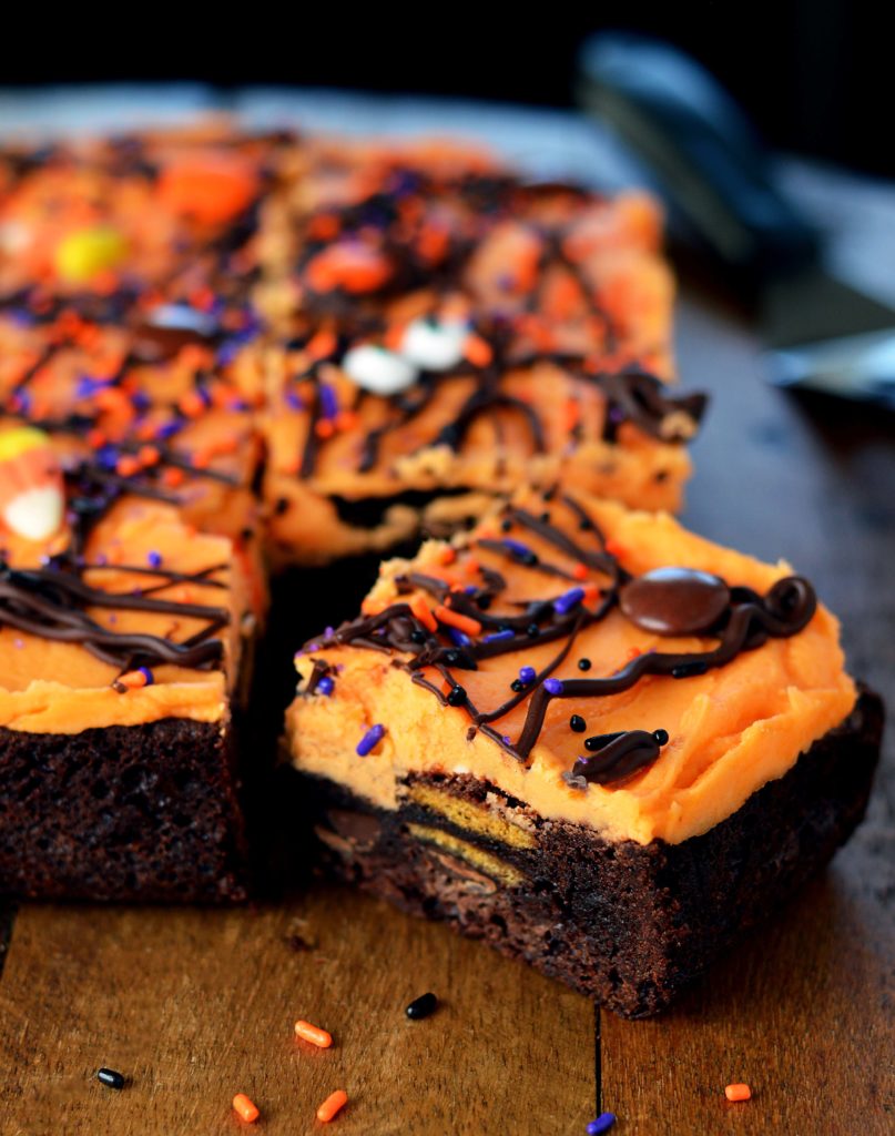 ultimate Halloween brownies