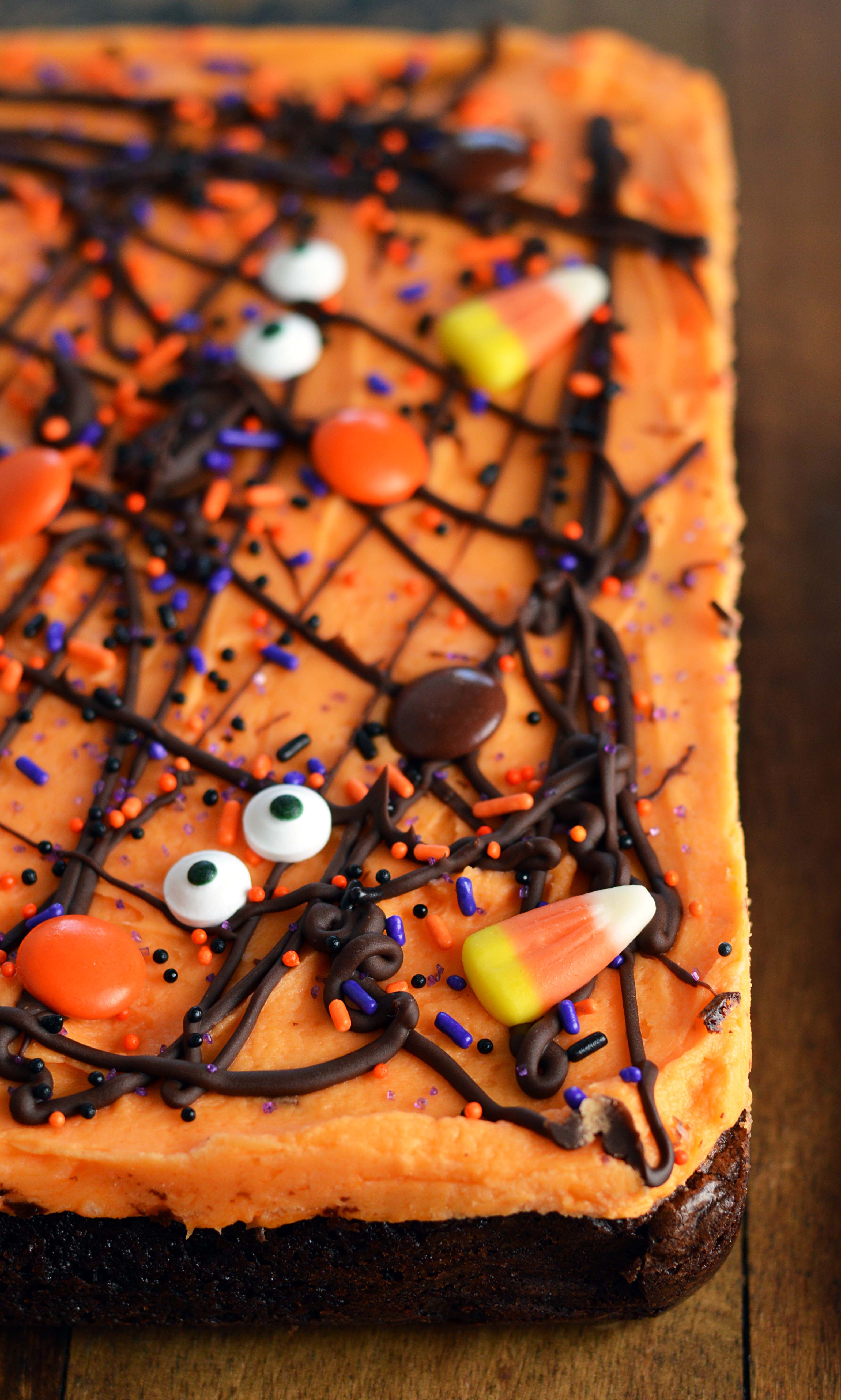 ultimate halloween brownies - Friday is Cake Night