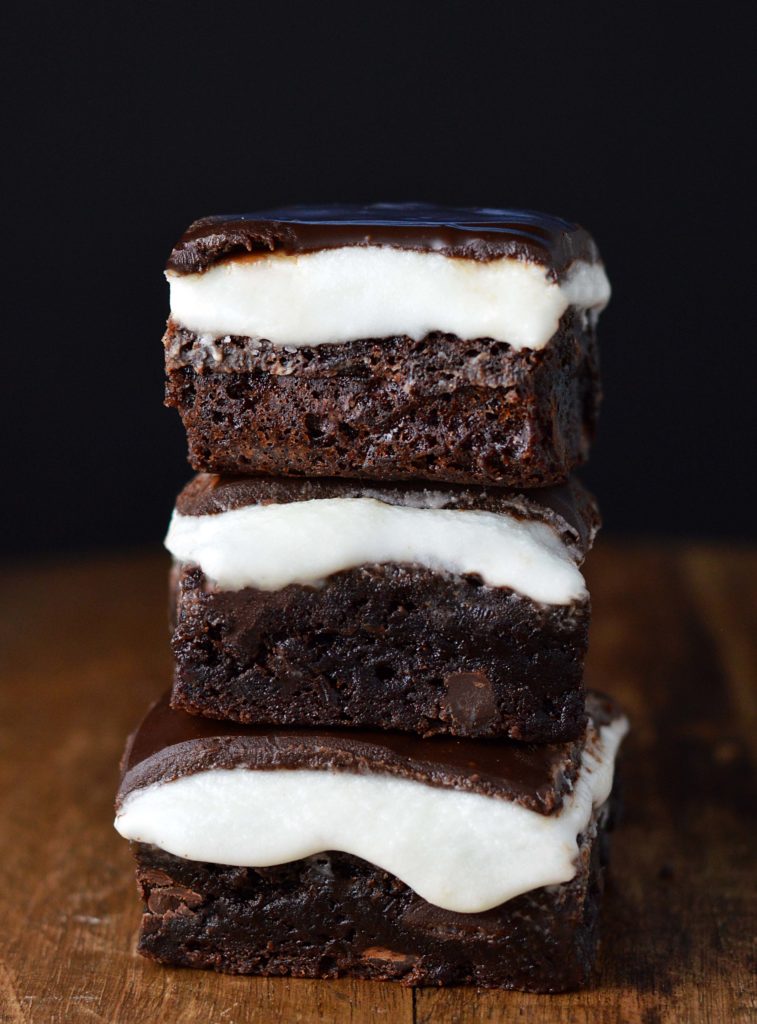 peppermint patty brownies