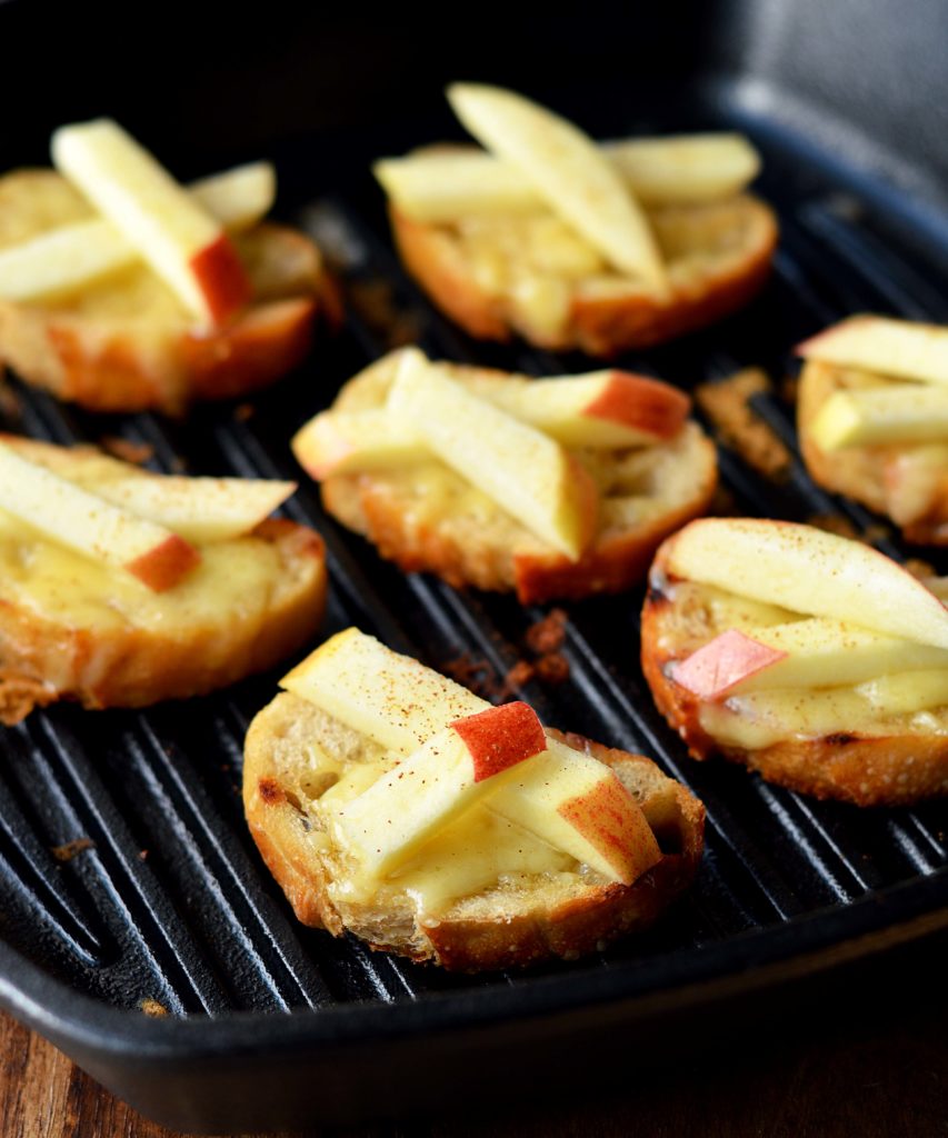 mini grilled cheese