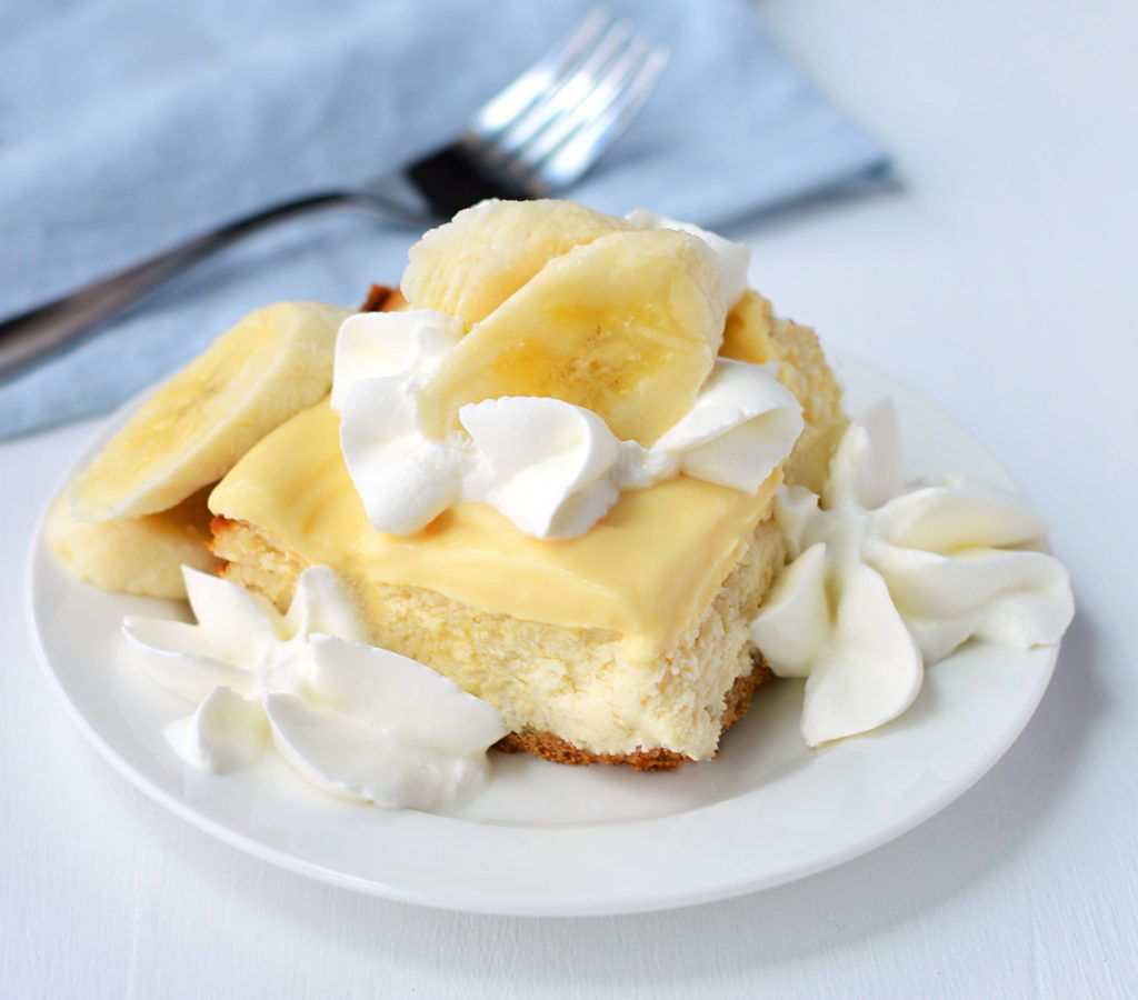 Banana Cream Cheesecake