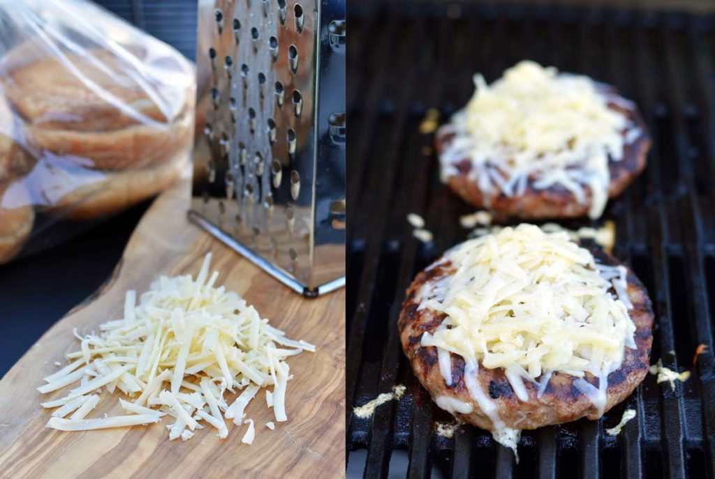 grill with Canadian Cheese