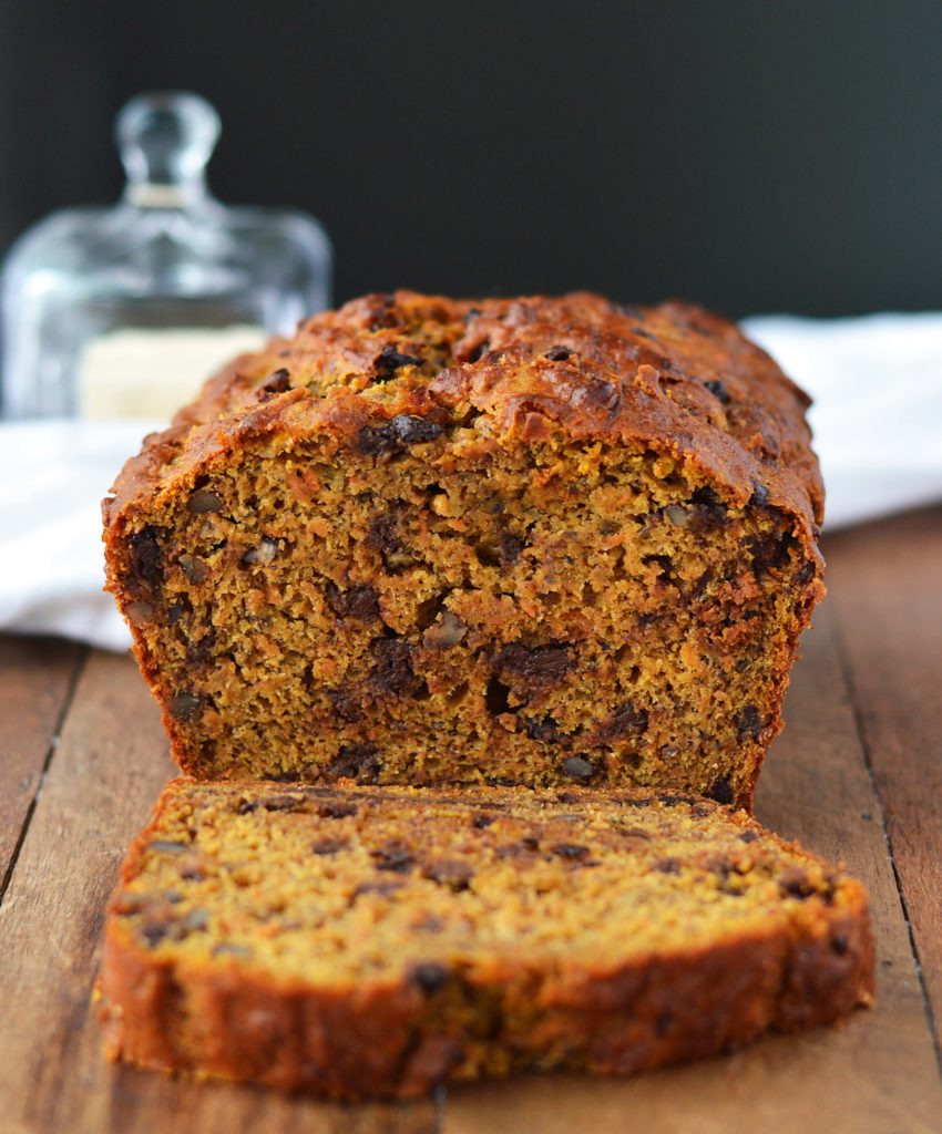 Banana Pumpkin Carrot loaf