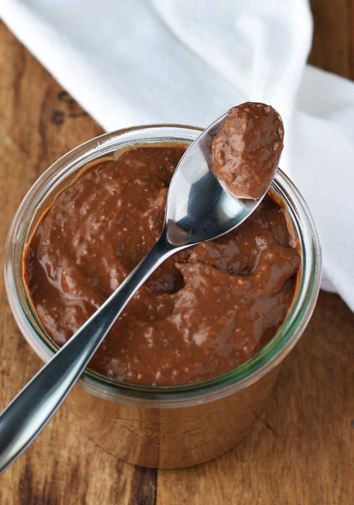 Chocolate Peanut Butter Avocado Pudding