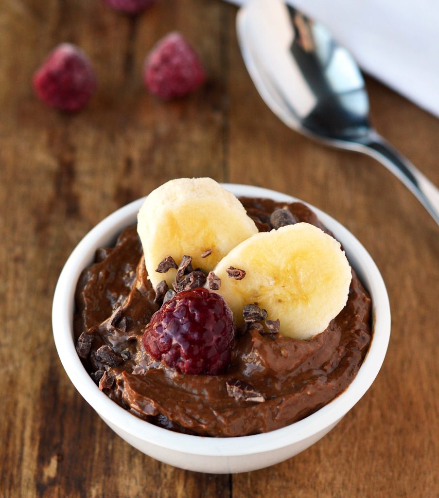 Chocolate Peanut Butter Avocado Pudding