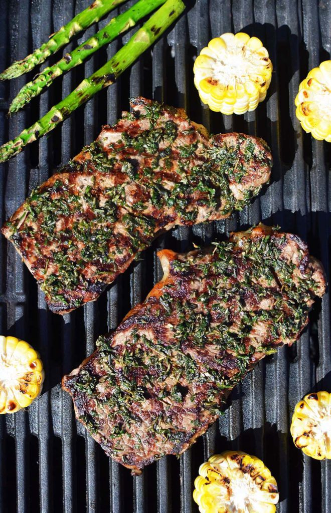 Grilled Herb Steak