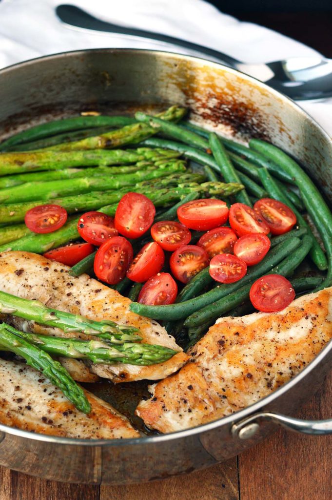 One Pan Balsamic Chicken