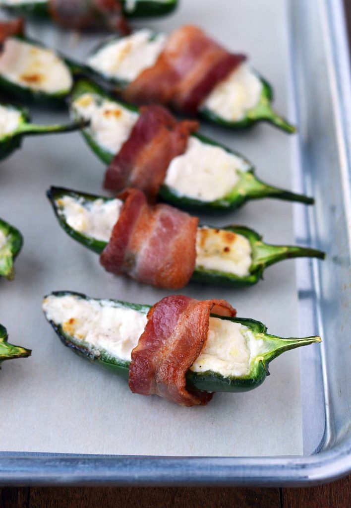 Bacon and Ranch Jalapeno Poppers