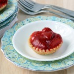 Strawberry cream tarts