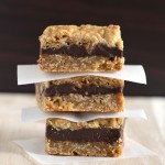 Oat & fudge bars