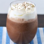 Frozen hot chocolate