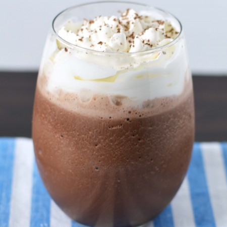 frozen hot chocolate