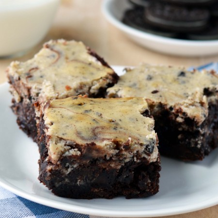 oreo cheesecake brownies