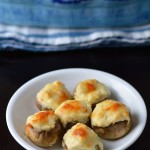 Restaurant style stuffed mushrooms