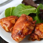 Beer brined BBQ chicken