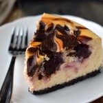 Chocolate covered cherry cheesecake
