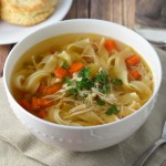 Easy slow cooker chicken soup