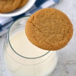 Big soft gingerbread cookies