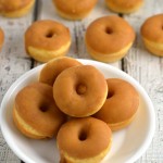 Baked pumpkin donuts with maple glaze **Giveaway**