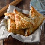 Pear and pecan turnovers